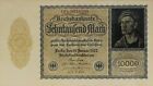 Billet Allemagne 10 000 Mark République de Weimar 19/01/1922 B10227