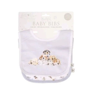 Wrendale Designs Set regalo bavaglino per cani 'Little Paws'. Collezione Nuova - Foto 1 di 5