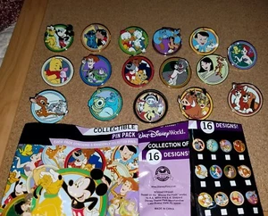 Juego Completo de 16 Disney Pins Best Friends Mystery Series AUTÉNTICO ENVÍO GRATUITO - Imagen 1 de 5
