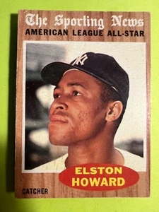 1962 Topps, New York Yankees, Elston Howard All Star, #473 - Bild 1 von 2