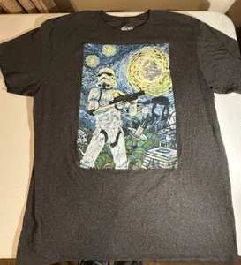 Fifth Sun Star Wars Storm Trooper Starry Night Black Heather T-Shirt Herren Gr. XL - Bild 1 von 4