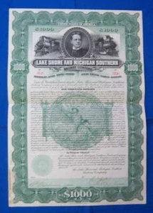 Lake Shore & Michigan, Southern Railroad Co., NY, See Remark (S17269) - Picture 1 of 1