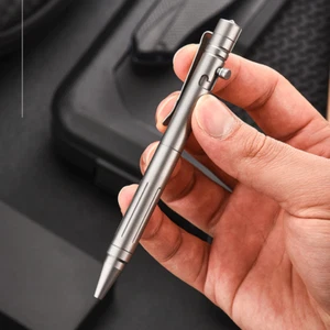 New Titanium Alloy Practical Ball Pen Pocket Signature Tactical Working Pen - Picture 1 of 10