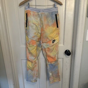 NIKE Youth Sportswear Pants Jogger parachute cargo Tie-dye DA0831-085 XLarge Y2K - Picture 1 of 14