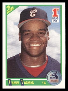 1990 Score #663 Frank Thomas - Picture 1 of 2