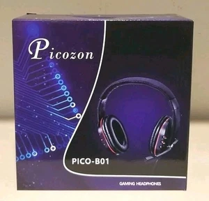 Picozen Pico-B01 Lightweight Gaming Headphones NEW - Picture 1 of 1