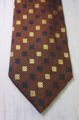 Trussardi Action en Soie Noeu Cravate Made IN Italy Vintage Classique - Foto 1 de 4