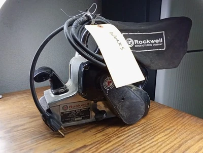 Vintage Rockwell Model 337 Heavy Duty Belt Sander (Tested) - Image 1 of 3