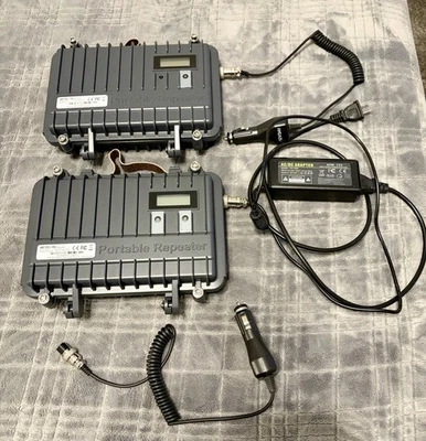 (2) Retevis RT97 GMRS  Radio Repeater and Accessories. - Image 1 of 4