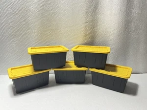 Lowe’s 5er Set Teeny Mini Kunststoff Aufbewahrung Tragetaschen mit Deckel Tik Tok Viral!! - Bild 1 von 3