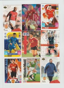 Manchester United  9 Card Lot Rooney Keane Sir Alex #P323 - Picture 1 of 1