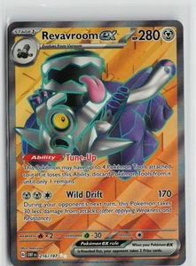 Pokemon Revavroom ex - 216/197 SV03: Obsidian Flames Holofoil card NM - Picture 1 of 2