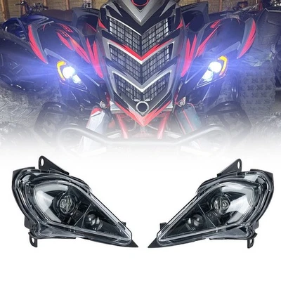Juego de faros LED para Yamaha YFZ 450 RAPTOR 350 700 700R 2006-2025 Foto 1 de 4