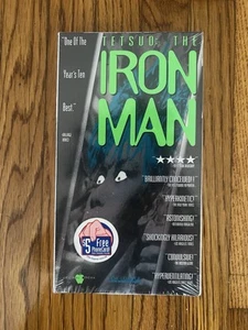 Tetsuo The Iron Man VHS NEW SEALED Shinya Tsukamoto 16mm Body Horror Fox Lorber - Picture 1 of 7