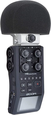 H6 Micrófono Parabrisas Espuma de Viento, Filtro Pop Cubiertas de Viento para Zoom H6 Portátil Foto 1 de 4