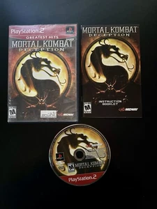 Mortal Kombat Deception (Sony PlayStation 2 PS2, 2004) CIB GETESTET Spiel - Bild 1 von 2