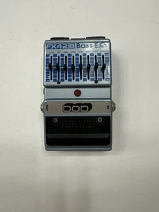 DOD Digitech FX42B Bass EQ 7-Band Graphic Equalizer Vintage Guitar Effect Pedal - Picture 1 of 6