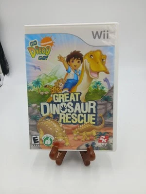 Go, Diego, Go Great Dinosaur Rescue (Nintendo Wii, 2008) CIB - Image 1 of 3