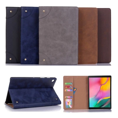 For iPad 2/3/4/5/6/7/8/9th Generation 9.7"/10.2" Leather Stand Case Smart Cover - Image 1 of 4