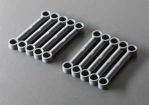 LEGO Technic: 10x Link 1 x 6, gris azulado oscuro - Imagen 1 de 1