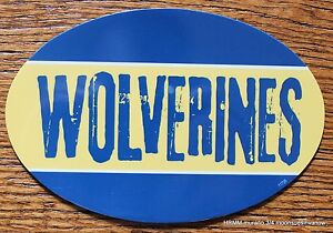 University of Michigan Wolverines Car Magnet Made In The USA Sports  Waterproof 