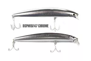 Cebo flotante pecedero Daiwa DSPM15F47 Salt Pro SP - CROMADO - Imagen 1 de 1