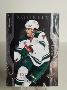 Brock Faber 2023-24 Upper Deck Ice Exquisite Collection Rookie /499 Wild RC - Picture 1 of 3