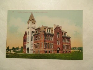 Olympia Washington Postcard Washington High School WA WN - Picture 1 of 2