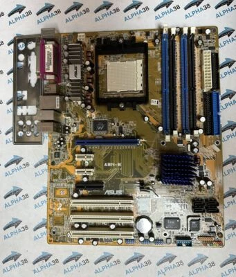 Asus A8M-E 4x DDR1 RAM Socket 939 ATX Mainboard ADA3200DAA4BW Rev 2.00 - Image 1 of 2