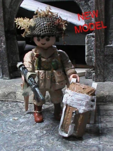 PLAYMOBIL CUSTOM OFICIAL 376 (GACA) PARACAIDISTA (NORMANDIA-1944) - Imagen 1 de 12