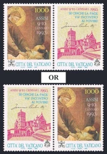 Vatican 916-label, MNH. Michel 1079. St Francis by Giotto di Bondone, 1993. - Picture 1 of 1