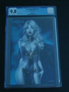 CGC 9.8 WP Dama Muerte Majestic #1 Edición Celestial LE #158/200 SDCC - Imagen 1 de 4