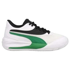 Puma Triple Basketball Youth Boys White Sneakers Athletic Shoes 376885-11