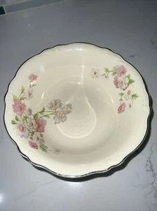 Homer Laughlin Virginia Rose Mossy Rose 8 3/4 x 2 1/2” Vegetable Serving Bowl - Picture 1 of 6