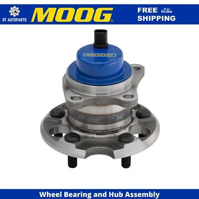 Conjunto de cojinete de rueda y buje trasero izquierdo MOOG para Toyota Highlander 2004-2007 tracción delantera Foto 1 de 4