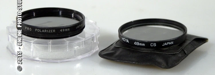 49mm CENTER SPOT FILTER AND POLARIZER - Image 1 of 1
