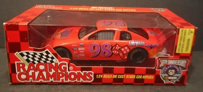 1998 Racing Champions #98 Las Vegas NASCAR 50th Ann. 1:24 Scale Diecast Metal - Image 1 of 4