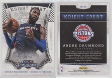 2013-14 Panini Crusade Knight Court Silver /25 Andre Drummond #20