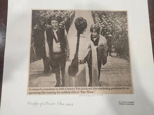 THE MOVIE STAR WARS 1978 FROM THE NY PUBLIC LIBRARY PICTURE COLLECTION  - Picture 1 of 7