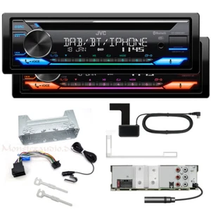 JVC KD-DB922BT mit DAB+ Antenne Autoradio Bluetooth 1-DIN für Android iOS iPhone - Bild 1 von 5