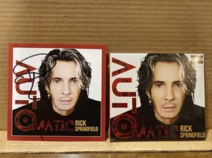 RICK SPRINGFIELD: AUTOMATIC CD! W/SIGNED/AUTOGRAPHED ART CARD! NEW & SEALED - Picture 1 of 10