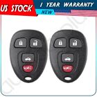 2 Remote Car Key Shell for Chevrolet Impala 2006 2007 2008 2009 2010 2011-2016
