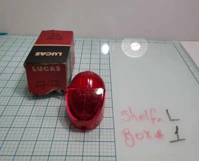 Lucas L672 Rear Lens, Triumph Spitfire, GT6, Morgan +8, 511800 in original box - Image 1 of 4