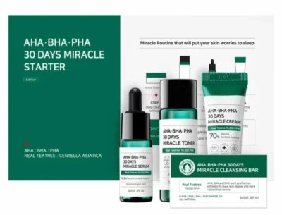 SOME BY MI AHA BHA PHA 30 Days Miracle Starter Kit Travel Kit * UK SELLER *