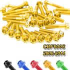 Gold Engine Bolts Screw Kit Set For Honda Cbf600s 08-14 13 12 11 10 09