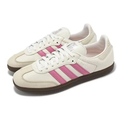 adidas Originals Samba OG W White Lucid Pink Women Casual LifeStyle Shoes IG1962 - Image 1 of 4