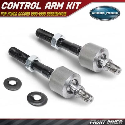 2x Extremo de barra de amarre lateral interior delantero para Honda Accord 1990 1991 1992 1993 53521SM4013 Foto 1 de 4