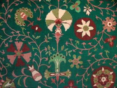 Anatolia Smaragd Dick Plüsch samt Stoff Vorhang Polster Kissen Multi Verwendung - Bild 1 von 4