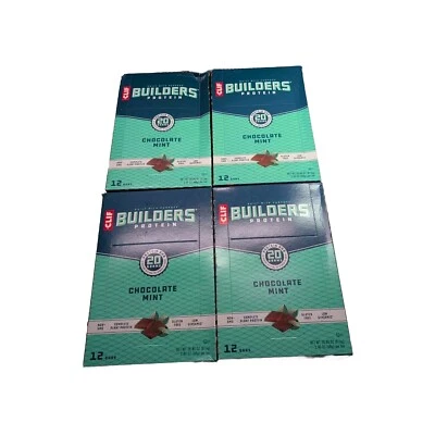 48 Barritas Proteicas Clif Builders CHOCOLATE COMO NUEVO, Exp: 14/09/2025 Foto 1 de 4