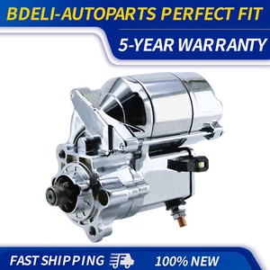 New Starter For Harley Davidson XL XLC XLH Sportster Chrome Style 128000-8453 - Picture 1 of 5